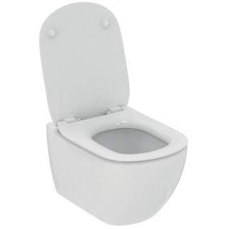 Abattant WC standard gris avec kit de fixation - RETIF